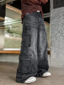 Baggy Fit Men’s Jeans – Street Style Comfort & Oversized Vibe